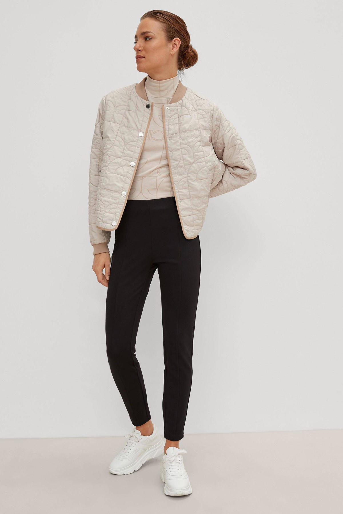 Leggings Femme En Simili Cuir - Taille élastique, Style Slim Et Effet Cuir Brillant