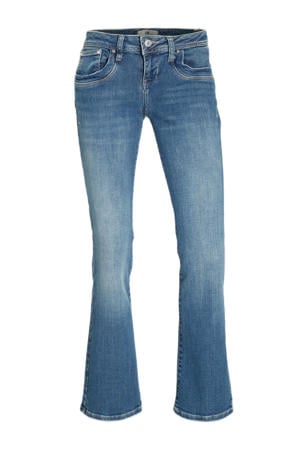 LTB Jeans Dames Molly 400 - Bootcut Low Rise Basic-5-Pocket Light Wash Blue van katoenmix - maat W33L36, blauw, 33W / 36L LTB Jeans Dames Molly 400 - Bootcut Low Rise Basic-5-Pocket Light Wash Blue van katoenmix - maat W33L36, blauw, 33W / 36L