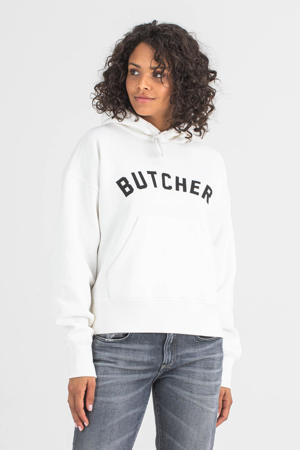 sweater Butcher Army hdd Sweat van biologisch katoen wit