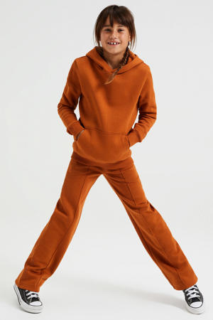 Unisex hoodie oranjebruin