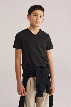 basic T-shirt zwart