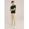WE Fundamentals basic T-shirt donkergroen