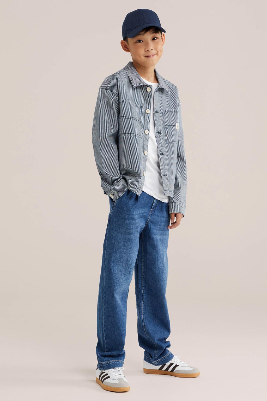 WE Fashion basic T-shirt wit
