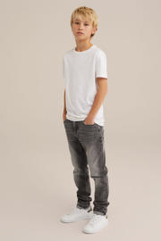 thumbnail: WE Fashion T-shirt - set van 3 wit