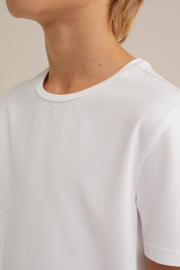 thumbnail: WE Fashion T-shirt - set van 3 wit