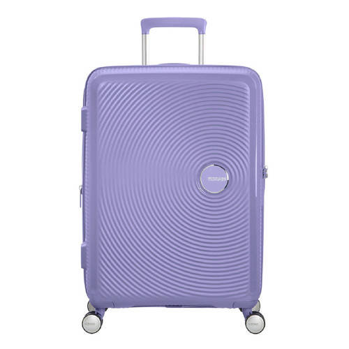 American Tourister trolley Soundbox 77 cm. Expdanble lila afbeelding