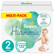 thumbnail: Pampers Harmonie Maat 2 (4kg-8kg) - 132 Luiers - Multi-Pack