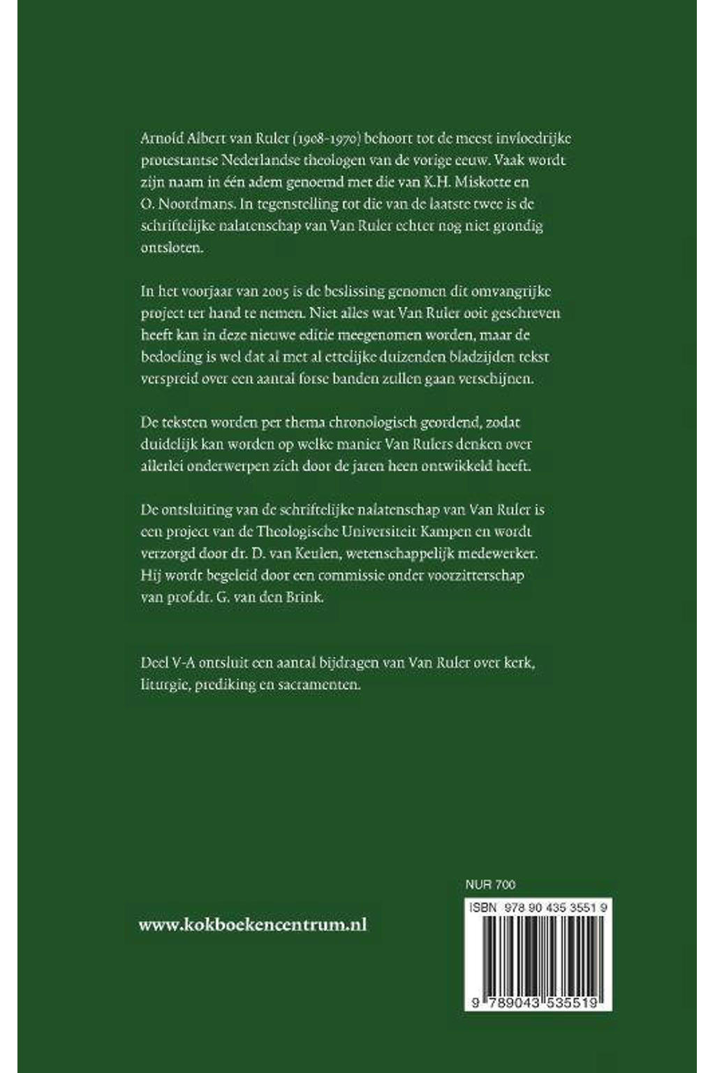 A.A. van Ruler Verzameld werk 5C | wehkamp