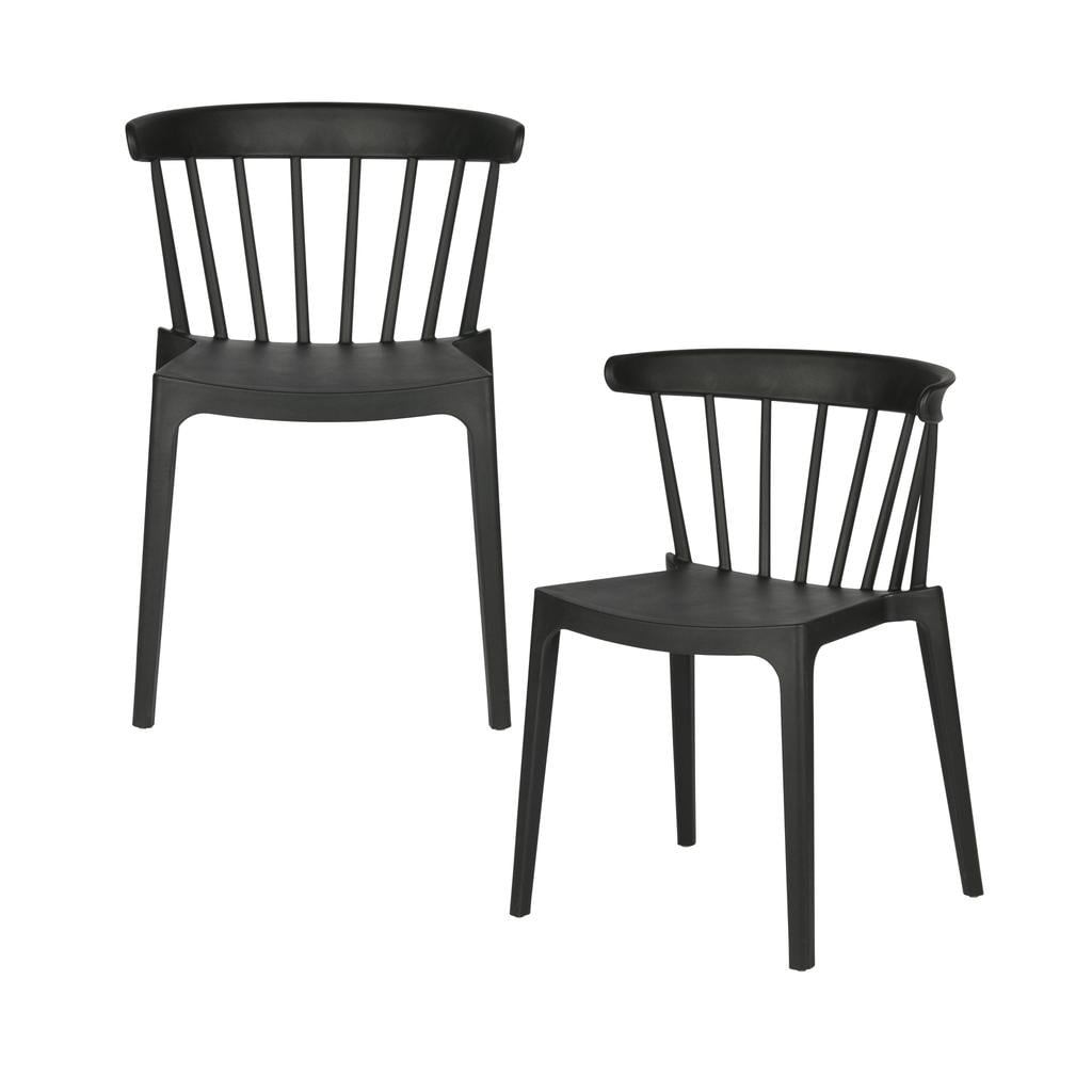 WOOOD WOOOD Bliss Tuinstoelen - Plant Fiber - Bruin Melange - Set van 2