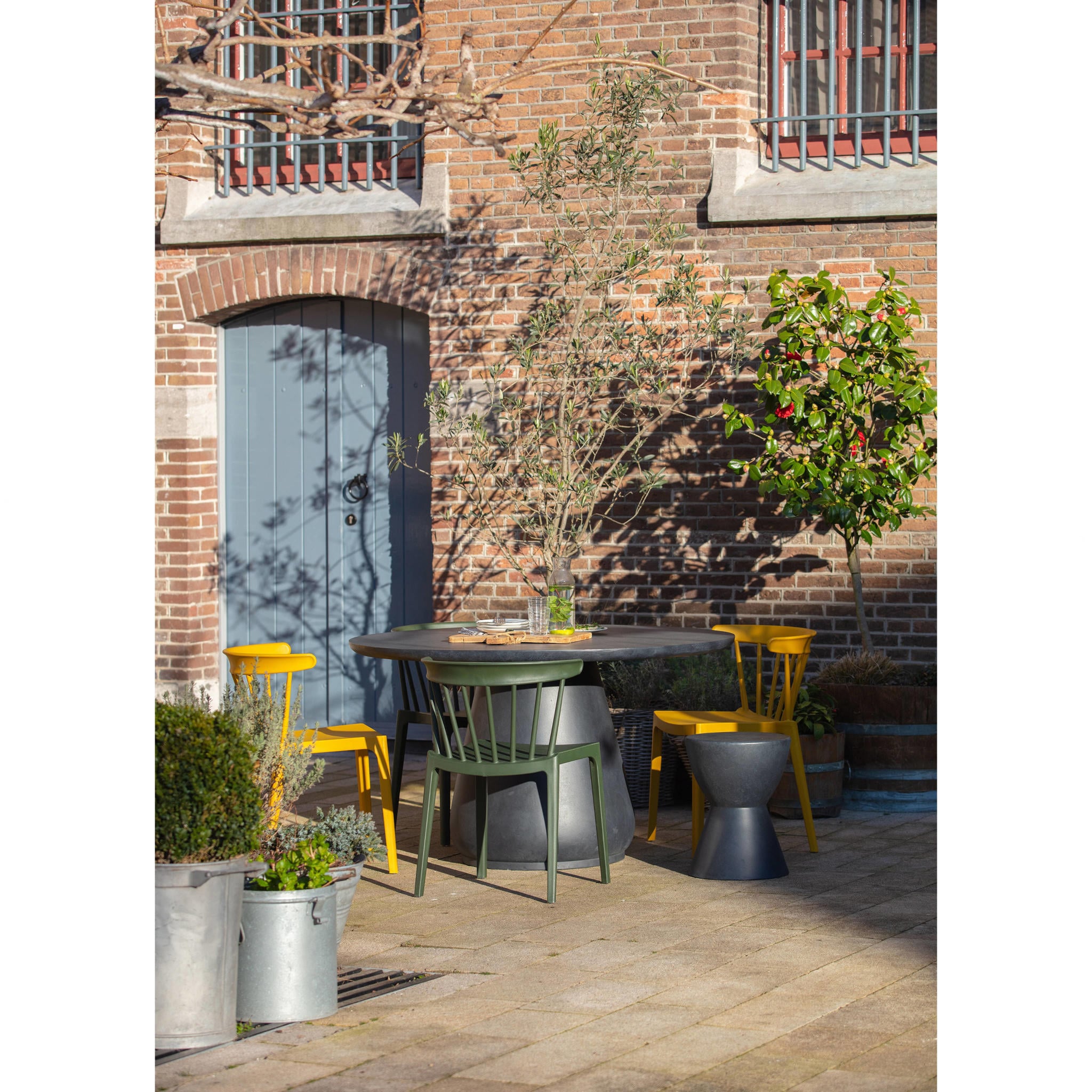 Woood binnen- en buitenstoel Bliss (set van 2) - Afbeelding 2