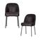 WOOOD WOOOD Vogue Eetkamerstoelen - Leer - Zwart - Set van 2