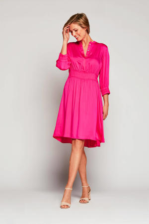 Caroline Tensen Collection by Mart Visser jurk Paris met plooien roze