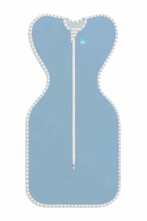 inbakerslaapzak stage 1 Swaddle UP 1.0 dusty blue