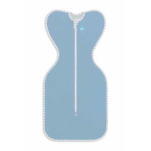 inbakerslaapzak stage 1 Swaddle UP 1.0 dusty blue