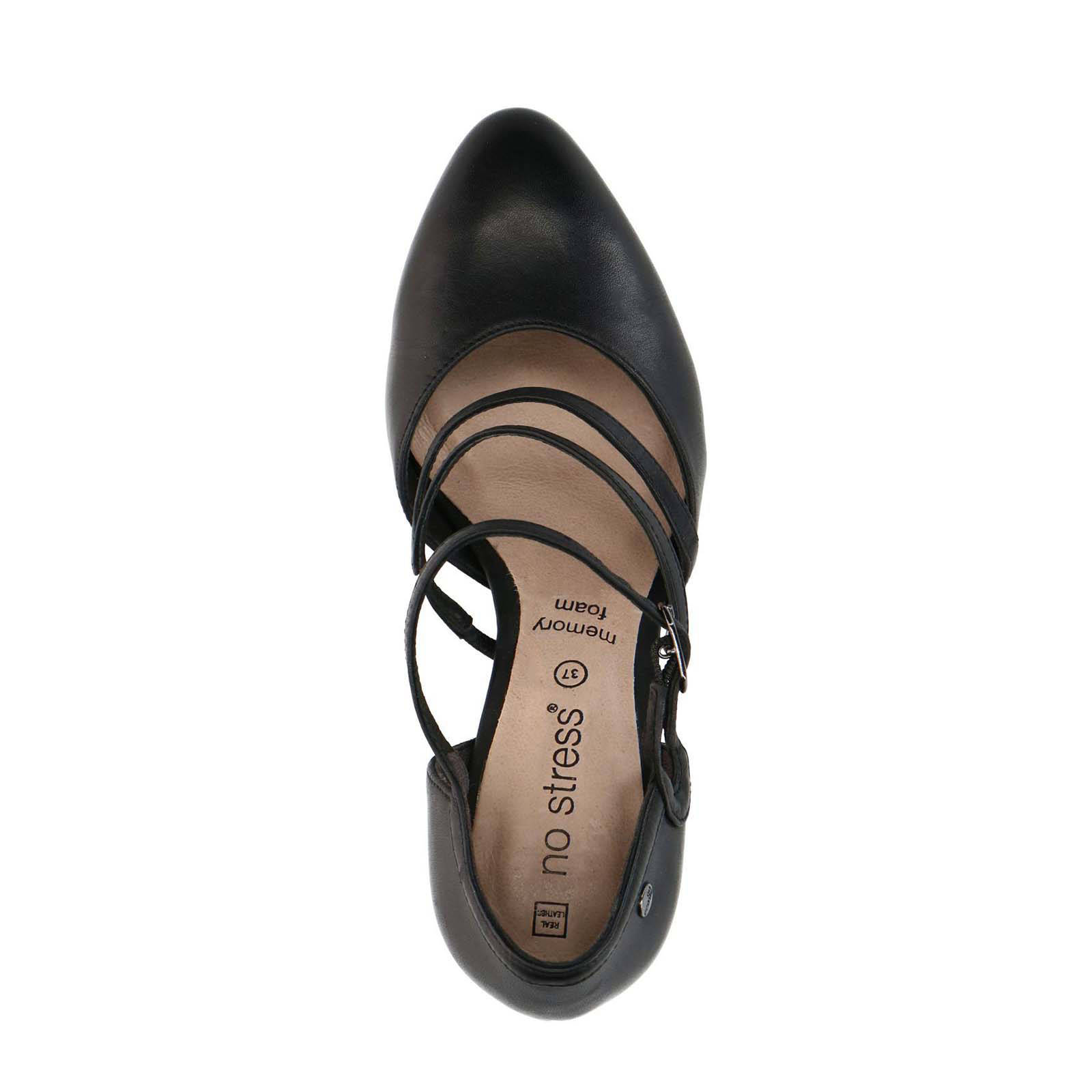 No Stress leren pumps zwart | wehkamp
