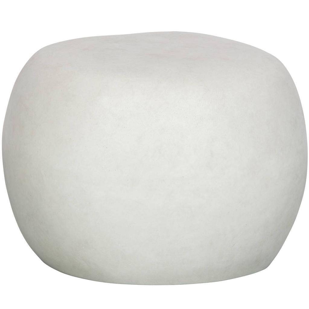 vtwonen Pebble Bijzettafel - Betonlook - Antraciet - 35x50x50