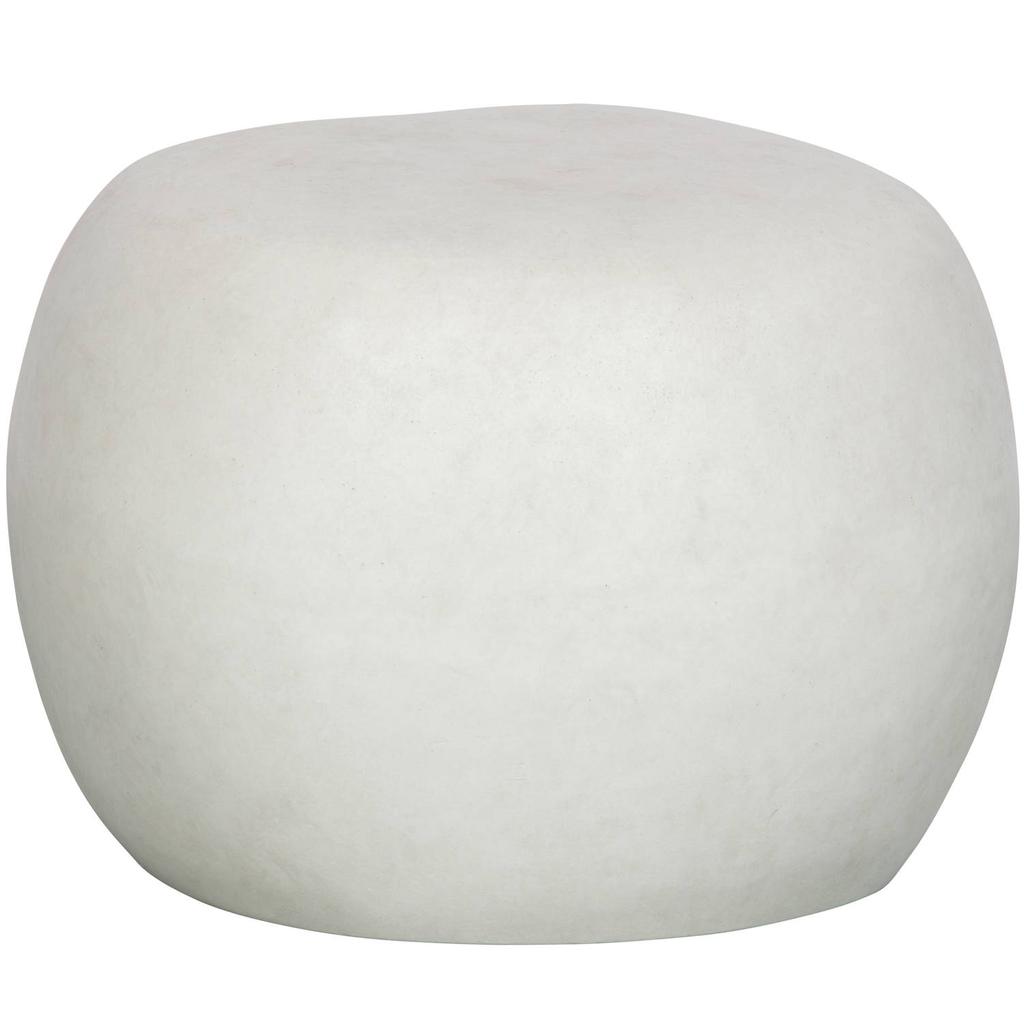 vtwonen vtwonen Pebble Bijzettafel - Betonlook - Antraciet - 35x50x50