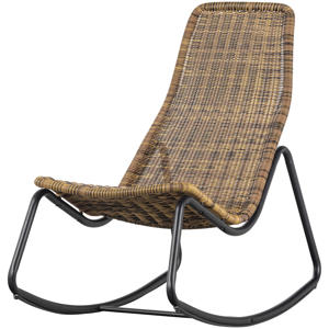 Schommelstoel Buiten Tom - Rattan - Naturel - 97x51x95 
