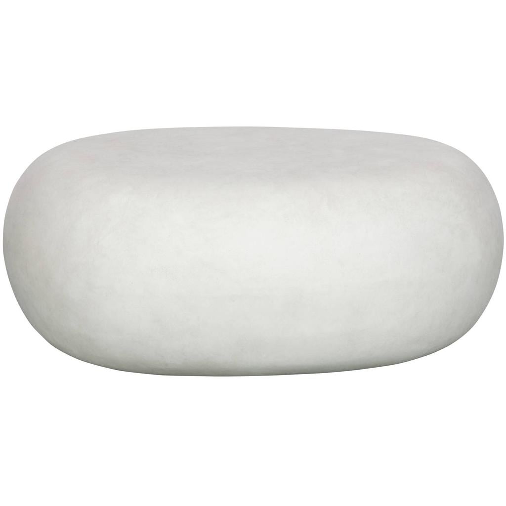 vtwonen Pebble Bijzettafel - Betonlook - Donkerbruin - 31x65x49