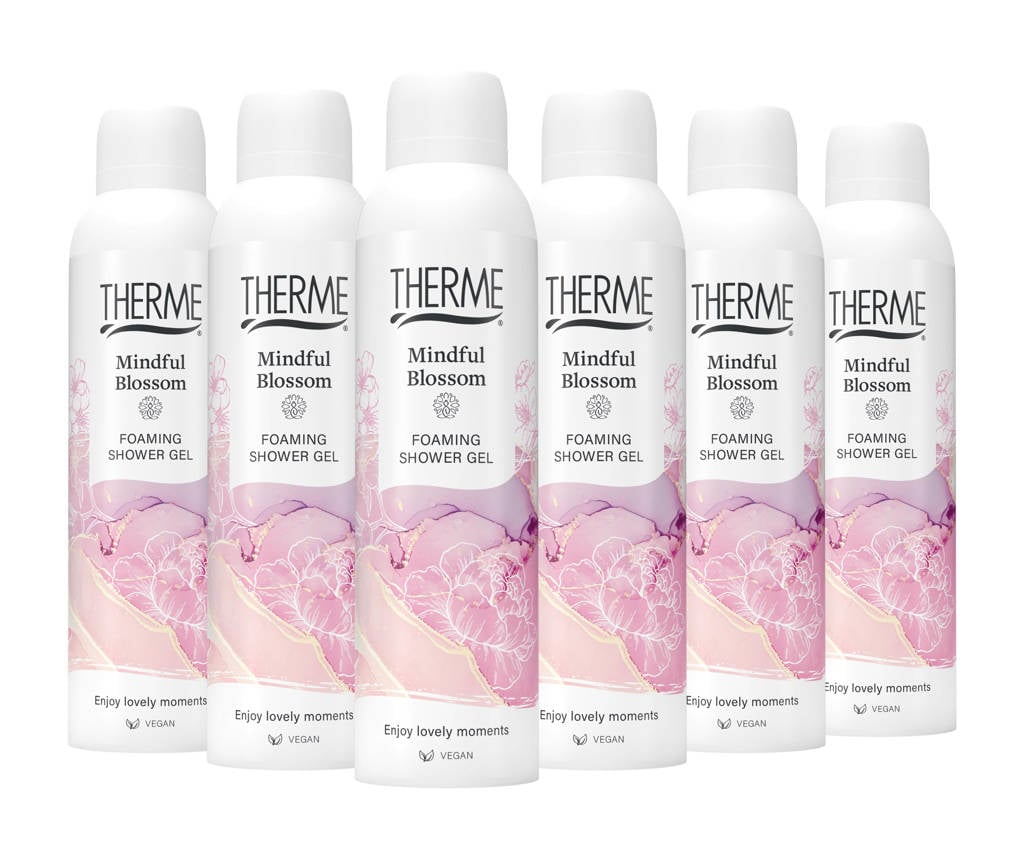 Therme Mindful Blossom Foaming Shower Gel - 200 ml