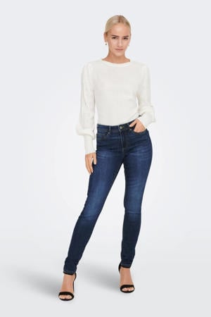 skinny jeans ONLWAUW dark blue denim
