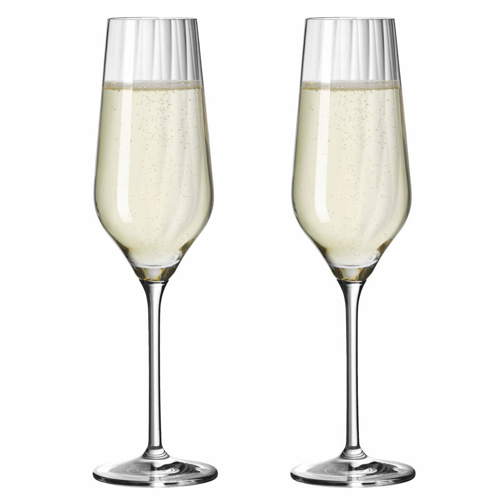 Ritzenhoff champagneglas Sternschliff (set van 2)