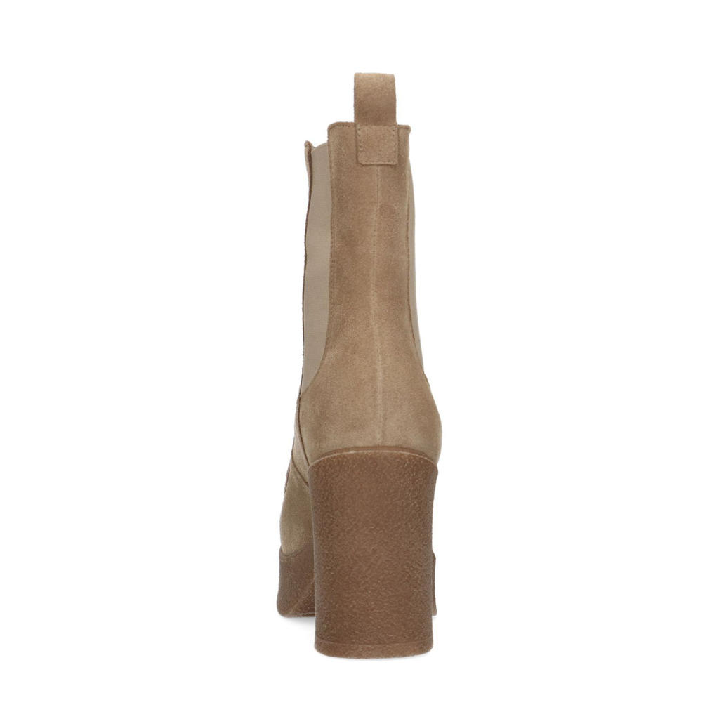 Sacha Suède Chelsea Boots Beige Wehkamp 1664