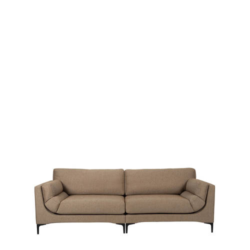 Wehkamp Zuiver Zuiver Balcony 3-zitsbank Caramel - Bruin Balcony 3-zitsbank Caramel aanbieding