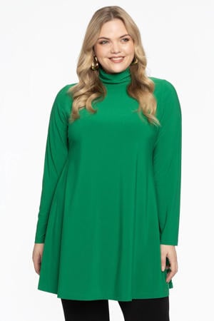 tuniek van travelstof groen