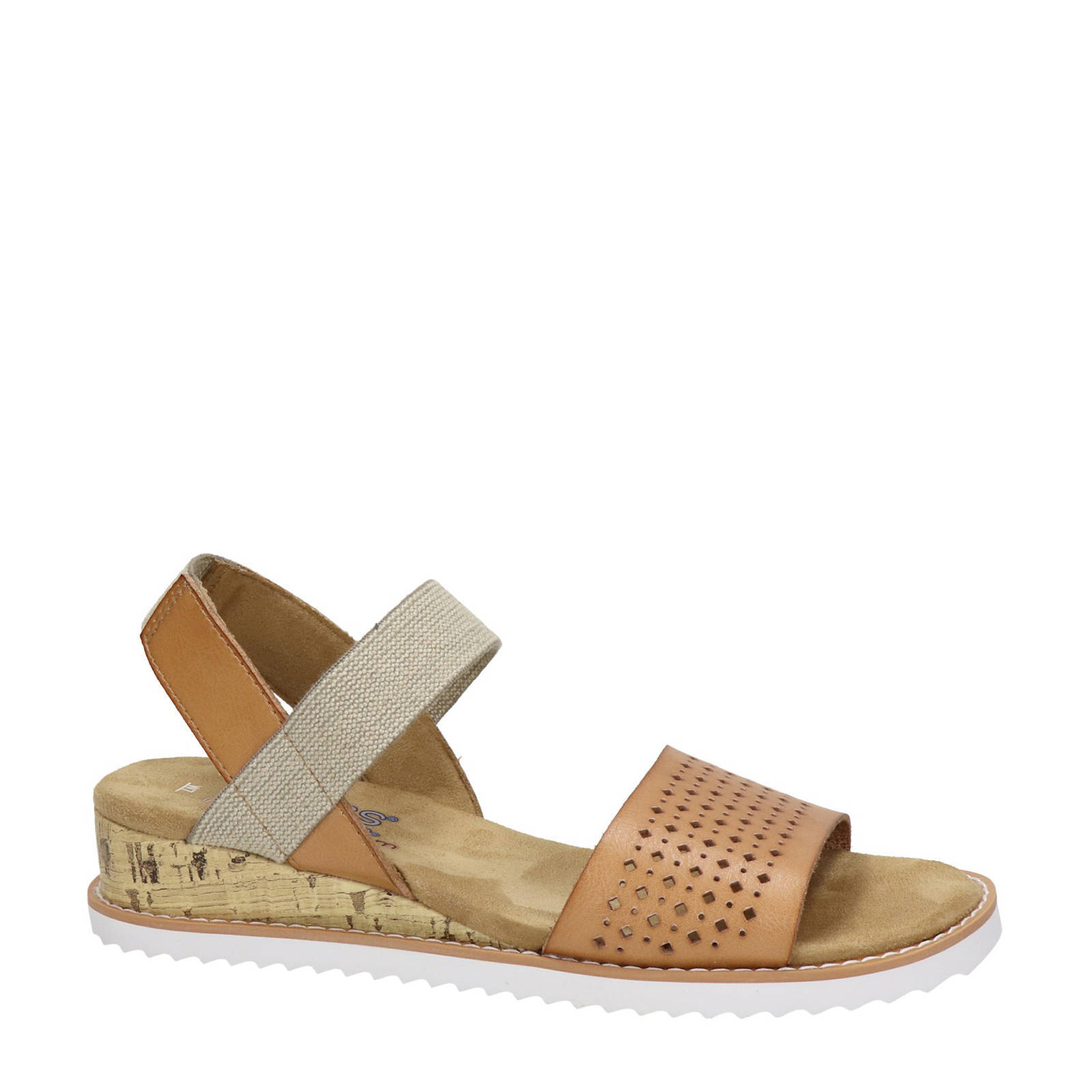 Bobs for Skechers Desert Kiss sandalen bruin | wehkamp