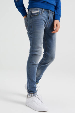 slim fit jeans grey blue denim