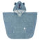 Trixie badponcho Mrs. Elephant 47x64 cm blauw