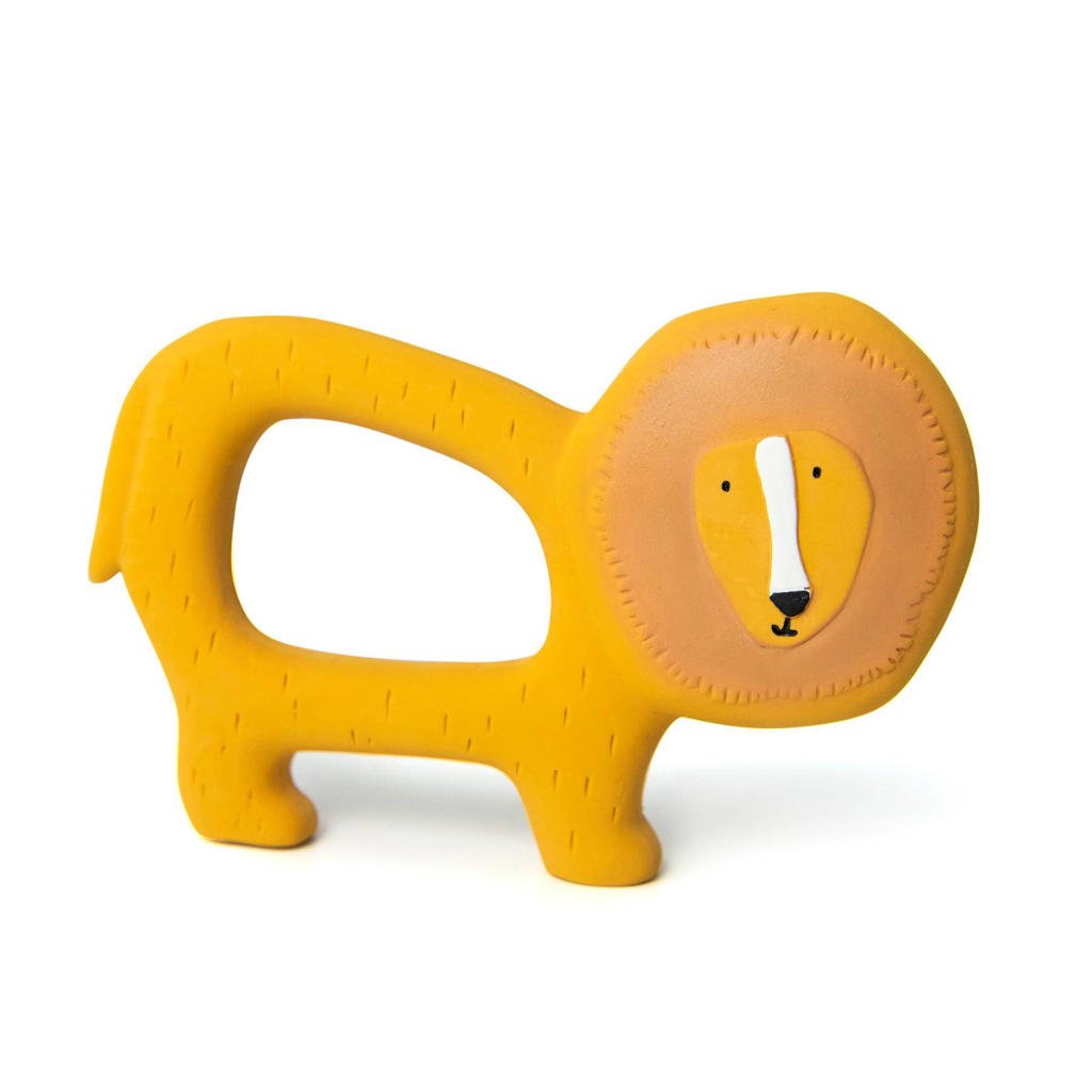 Trixie  Mr Lion rubberen speeltje geel