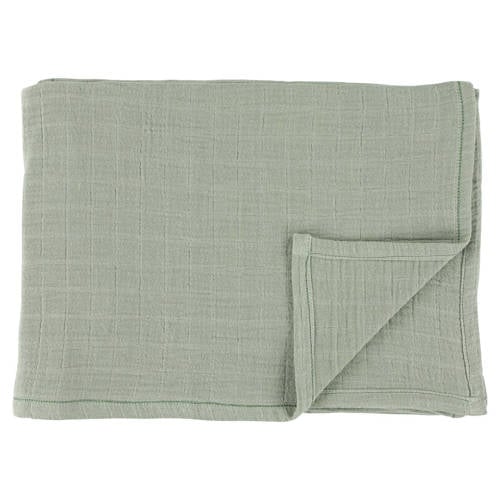 Trixie Bliss swaddle 110x110 cm - set van 2 olijfgroen afbeelding