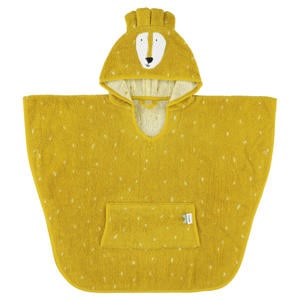 poncho Mr Lion 47x64 cm geel
