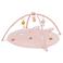 Trixie Mrs. Rabbit speelmat + babygym roze
