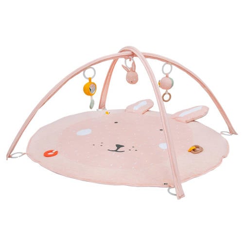 Trixie Mrs. Rabbit speelmat + babygym roze afbeelding
