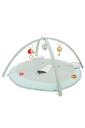 Mr. Polar Bear speelmat + babygym mintgroen