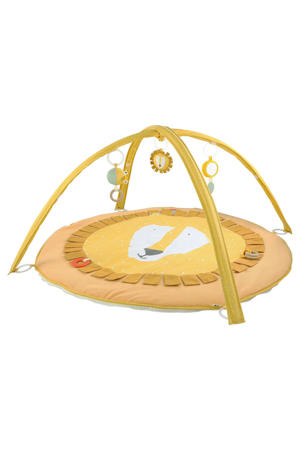Mr. Lion speelmat + babygym geel