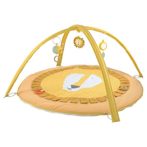 Trixie Mr. Lion speelmat + babygym geel afbeelding