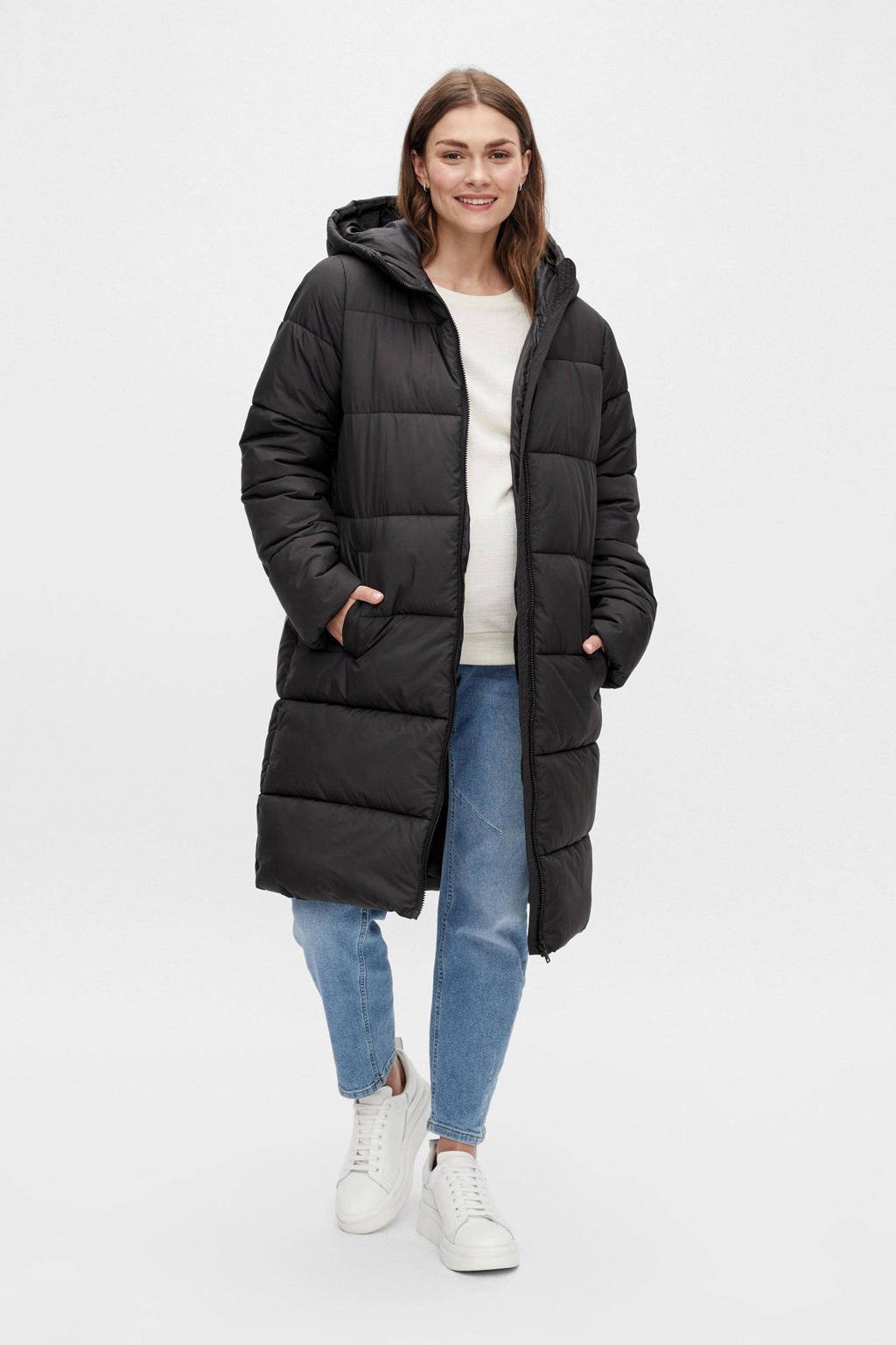 Mamalicious Wollmantel Jacke Regenjacke Mit Babyeinsatz Damen