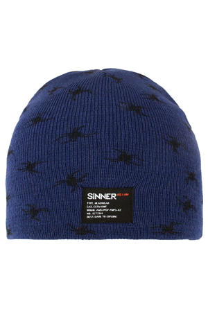 spider muts blauw