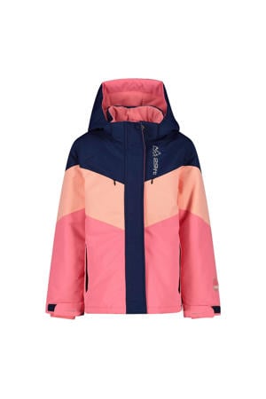 ski-jas roze/donkerblauw