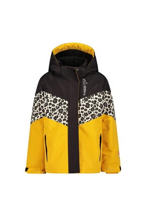 ski-jas geel/zwart