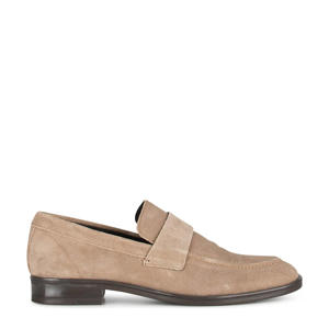Jim  suède loafers taupe