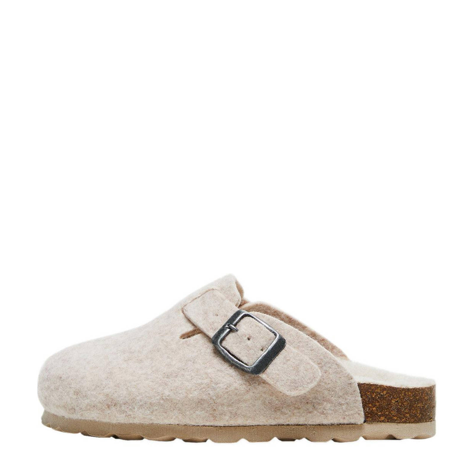 Mango Kids pantoffels beige kids | wehkamp