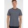 Anytime gestreepte T-shirt donkerblauw/wit