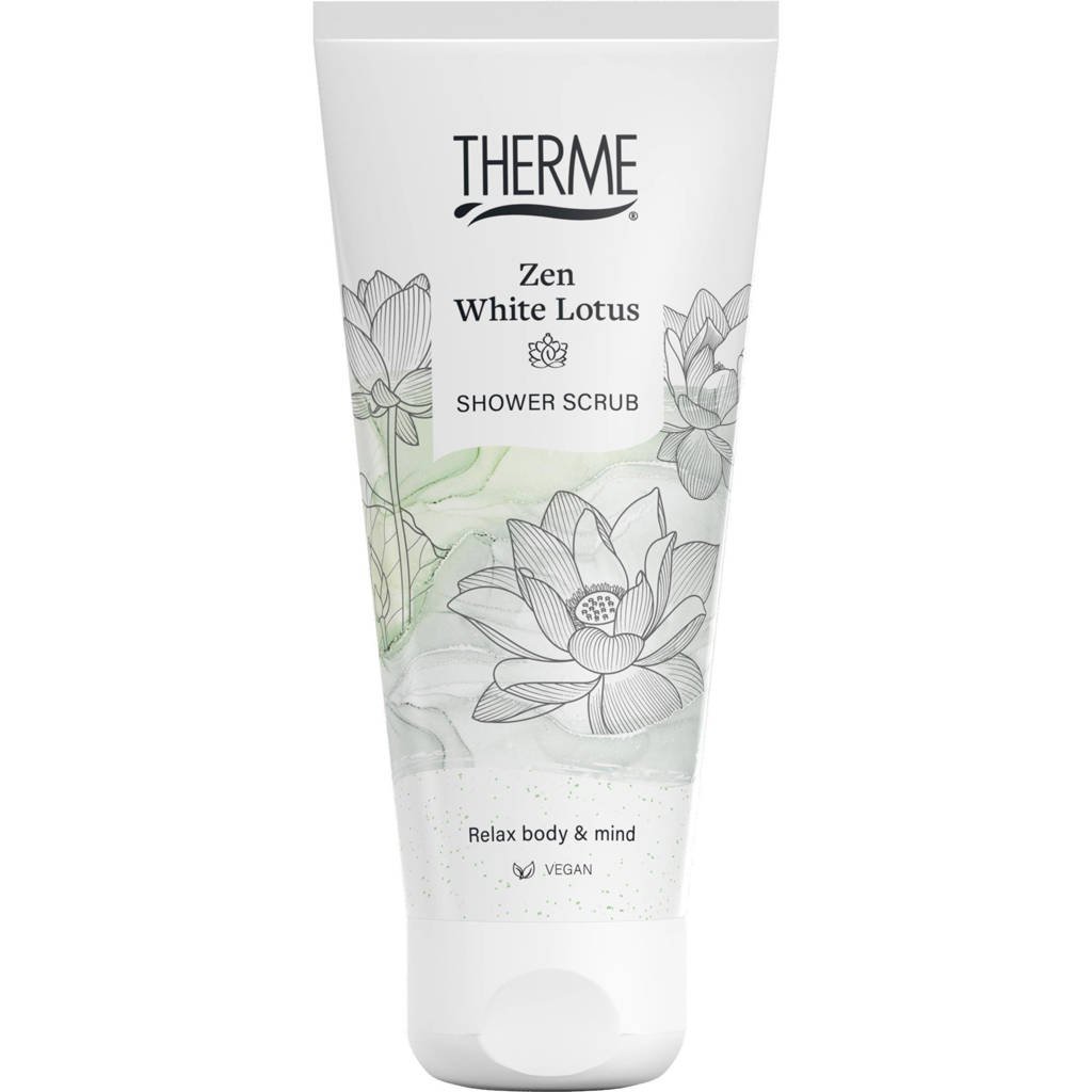 Therme Zen White Lotus Shower Scrub - 200 ml