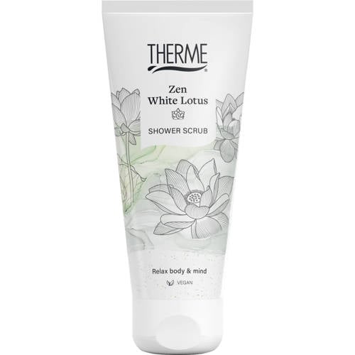 Therme Zen White Lotus douche scrub - 200 ml afbeelding