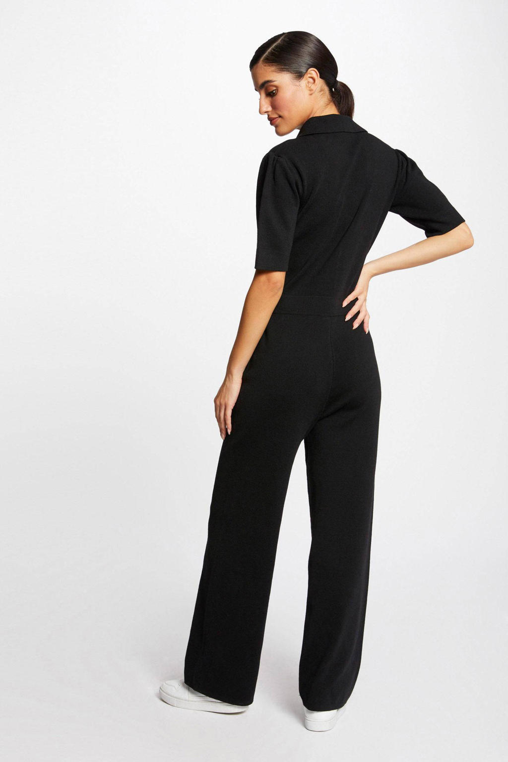 jumpsuit zwart kopen? in huis wehkamp